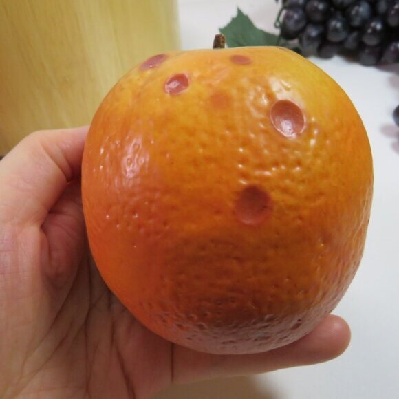 Faux Fruit without wood bowl - Picture 9 of 11